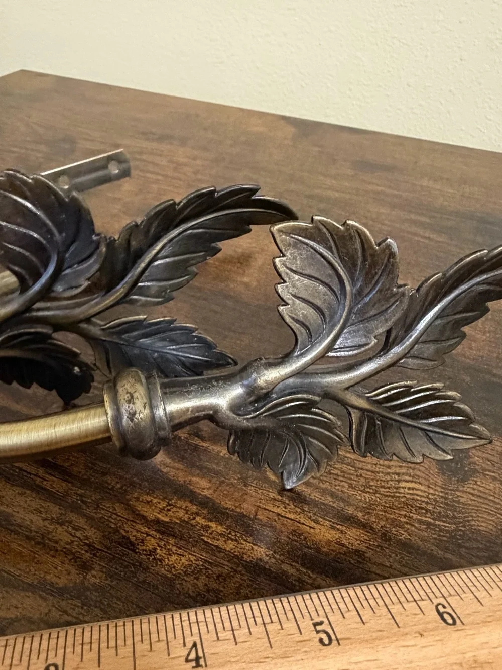 Vintage Brass Plated Curtain Tie Backs